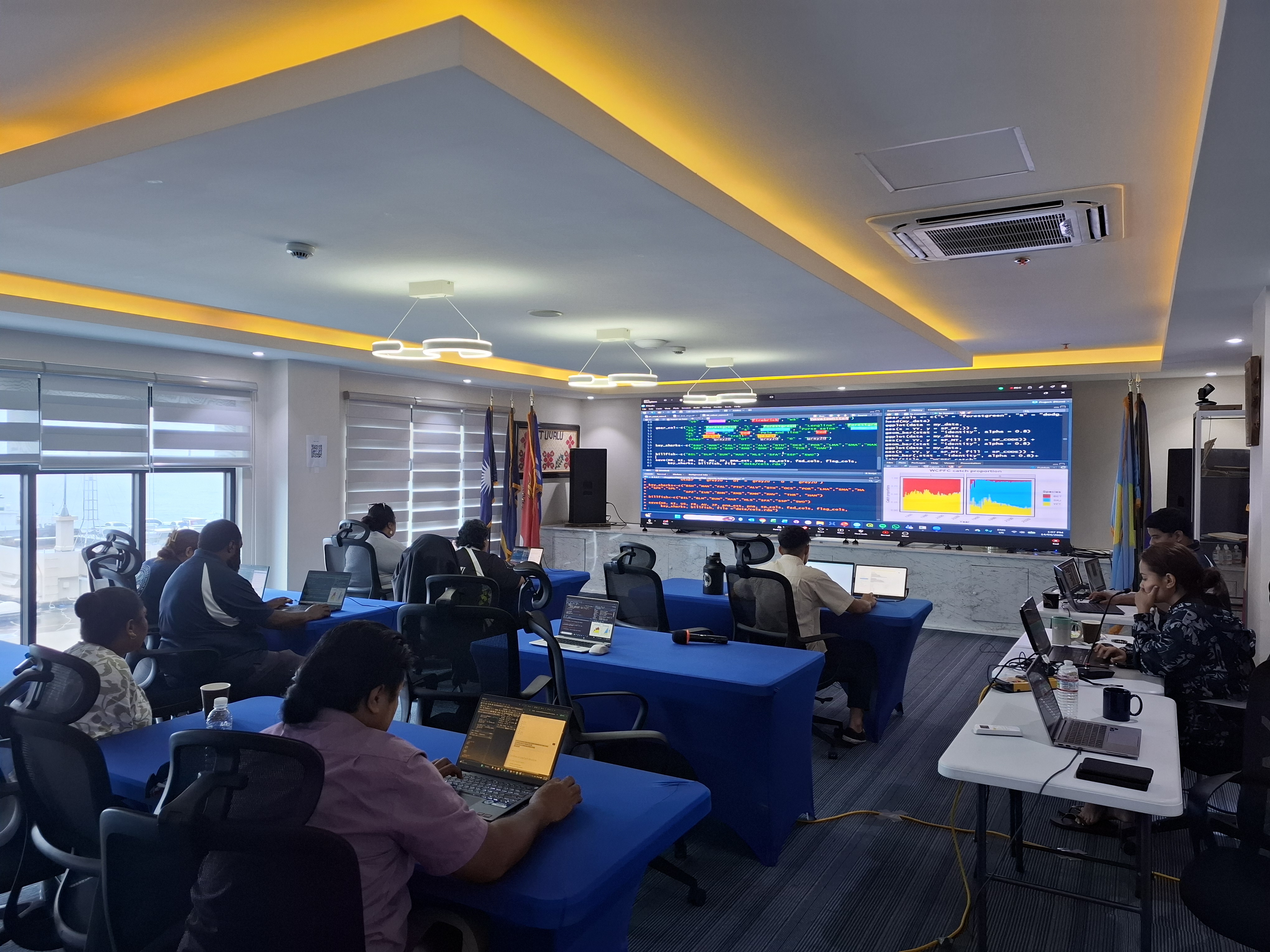 Building Fisheries Data Skills through R Training