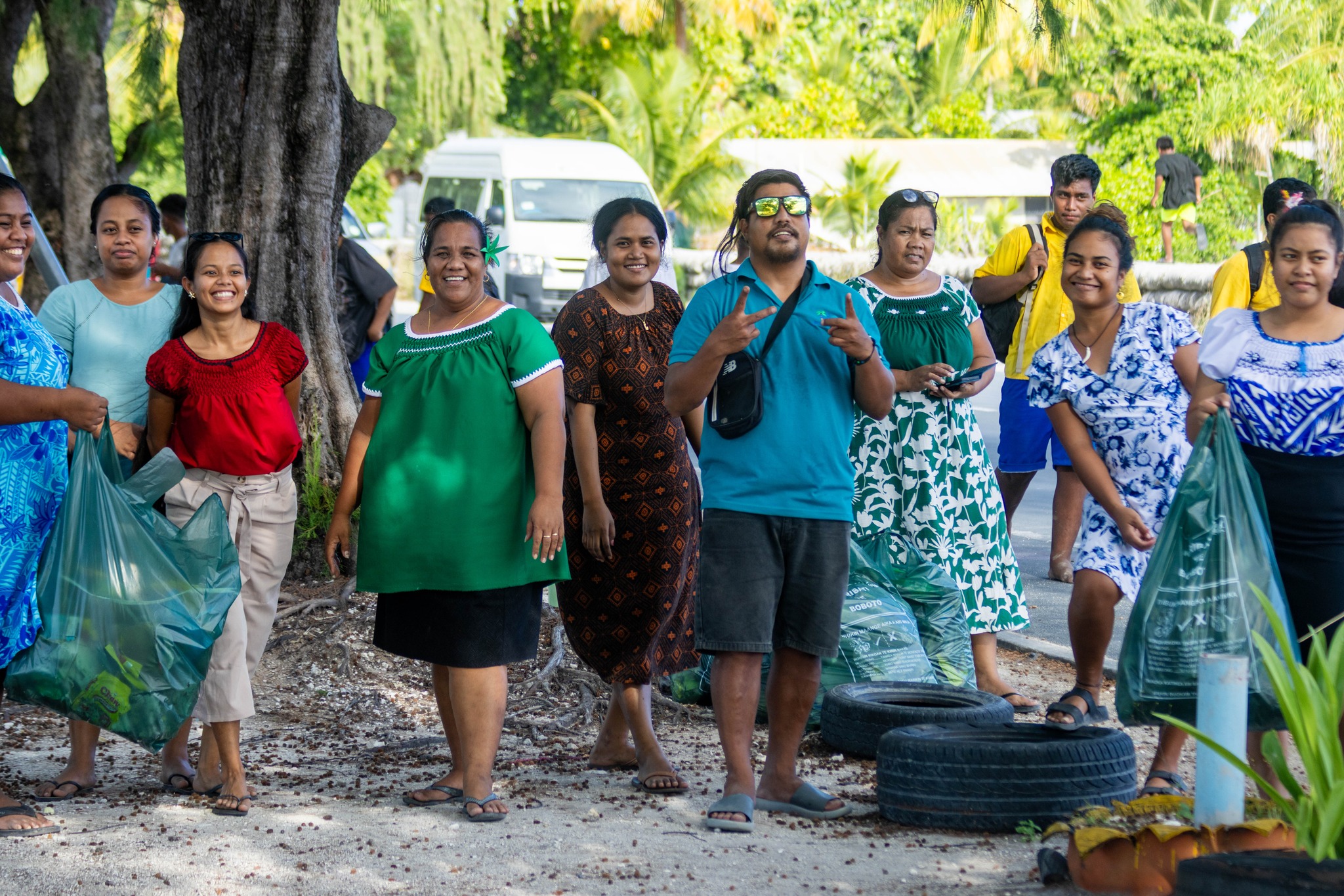 MFOR Leads Community Clean-Up Along Teaoraereke–Nanikaai Causeway