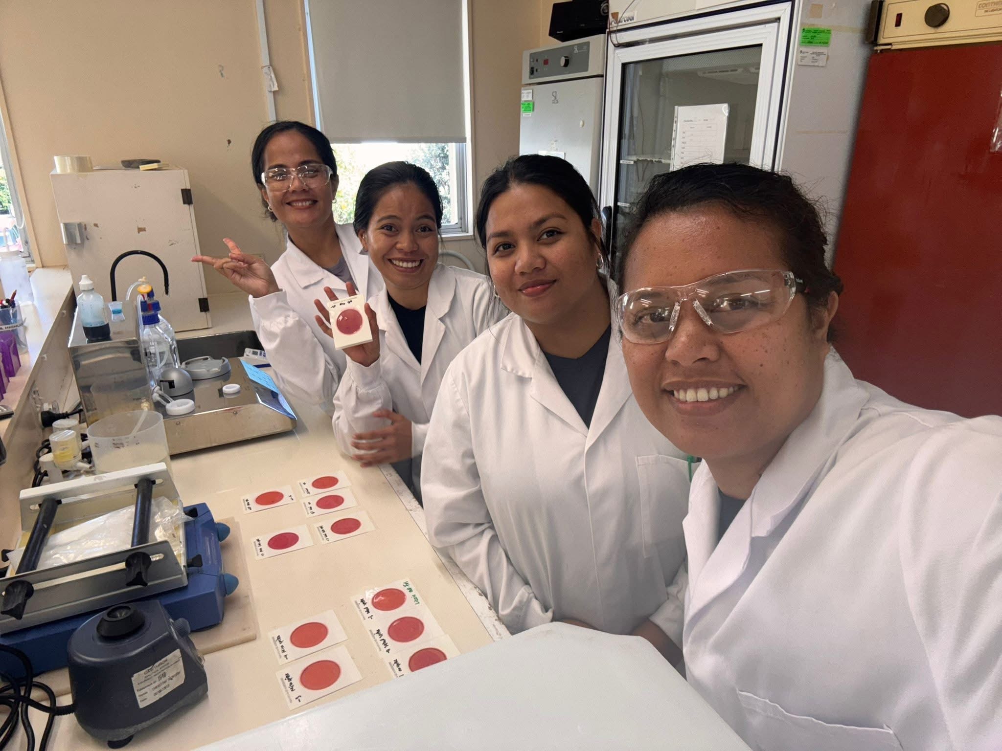 MFOR Officers Complete Advanced Laboratory Training in New Zealand