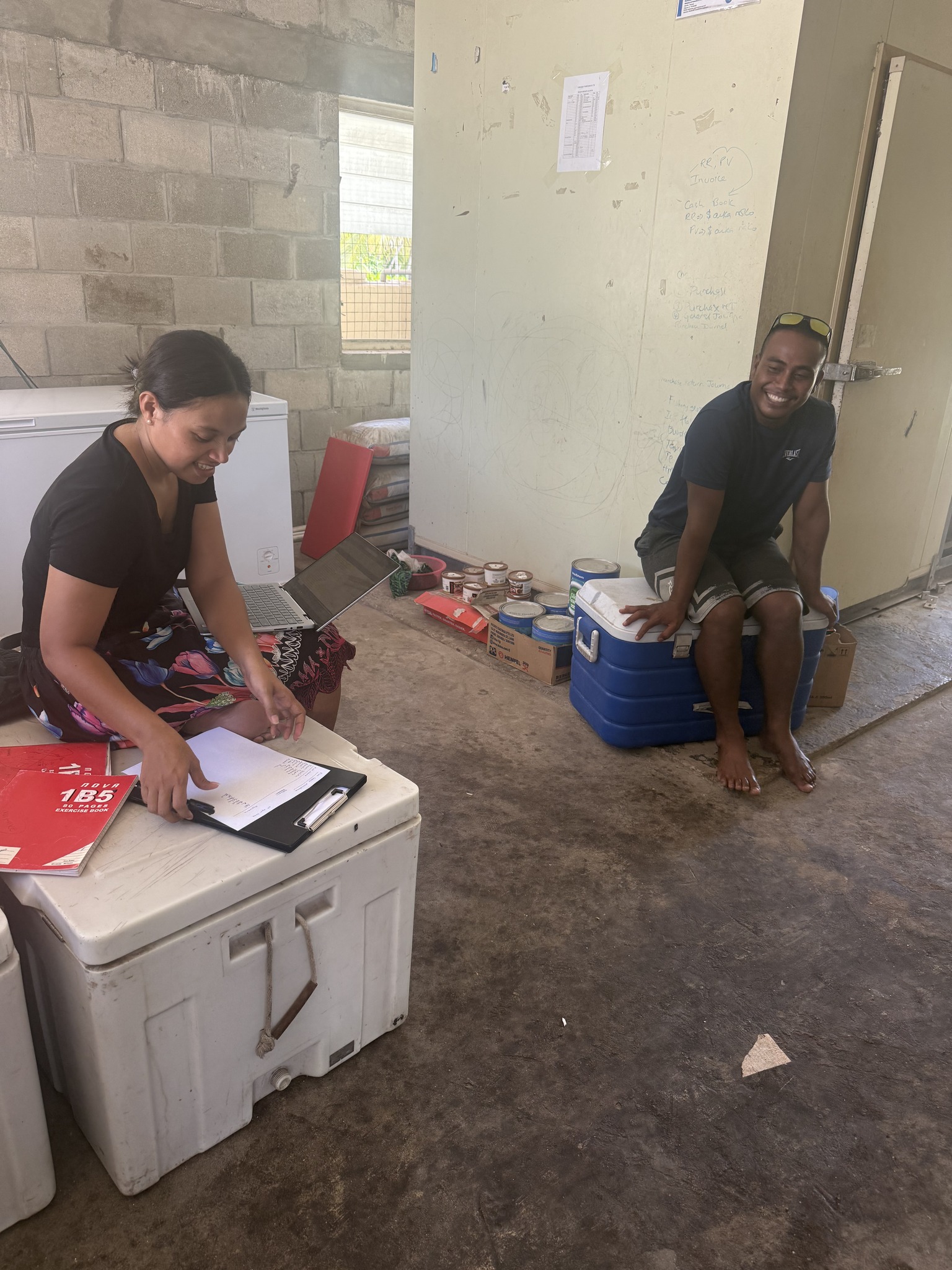 KSVA Evaluates Tamana Fish Centre Progress