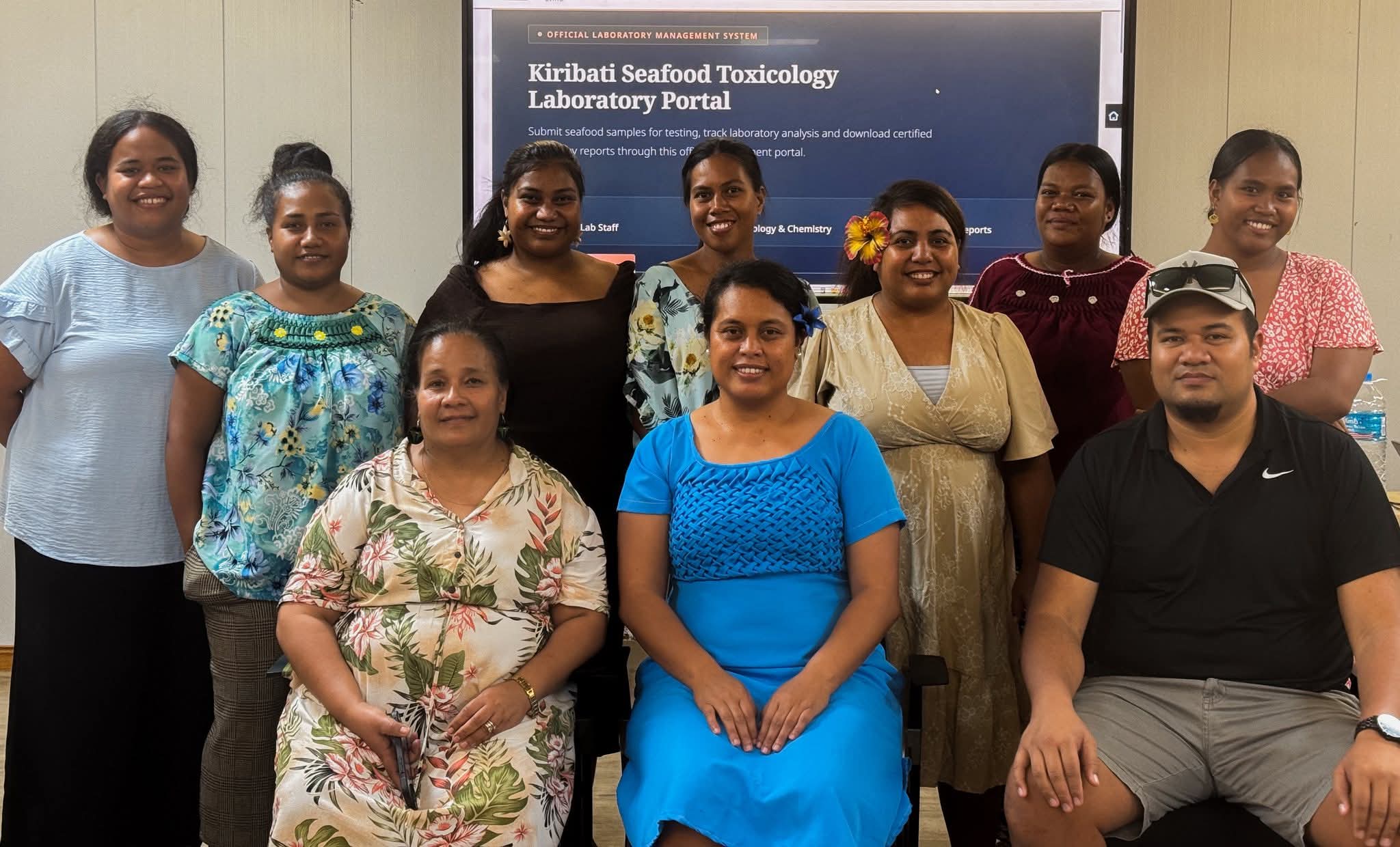 Seafood Laboratory Database Successfully Field Tested