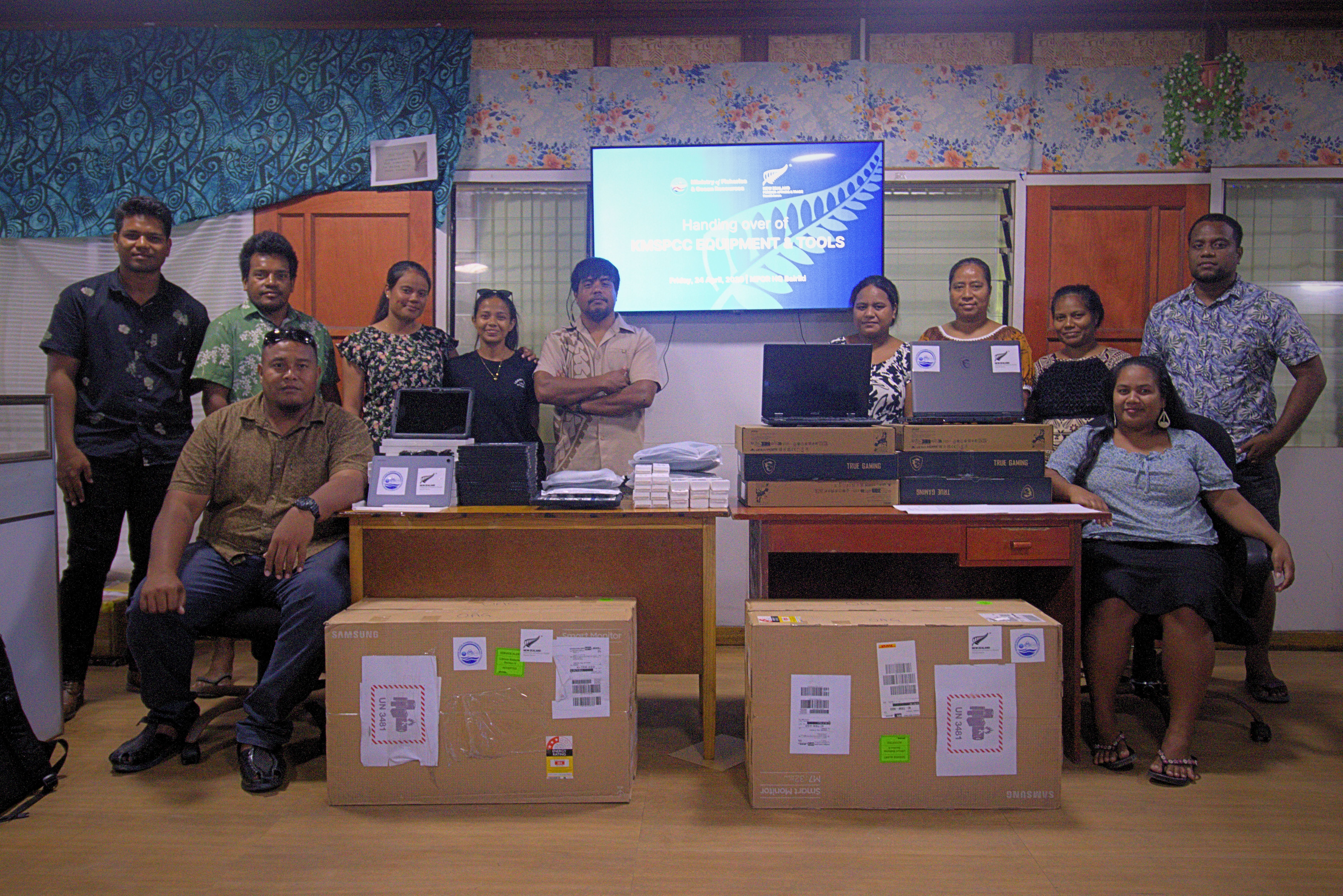 Handing-over of KMSPCC tools and equipment  