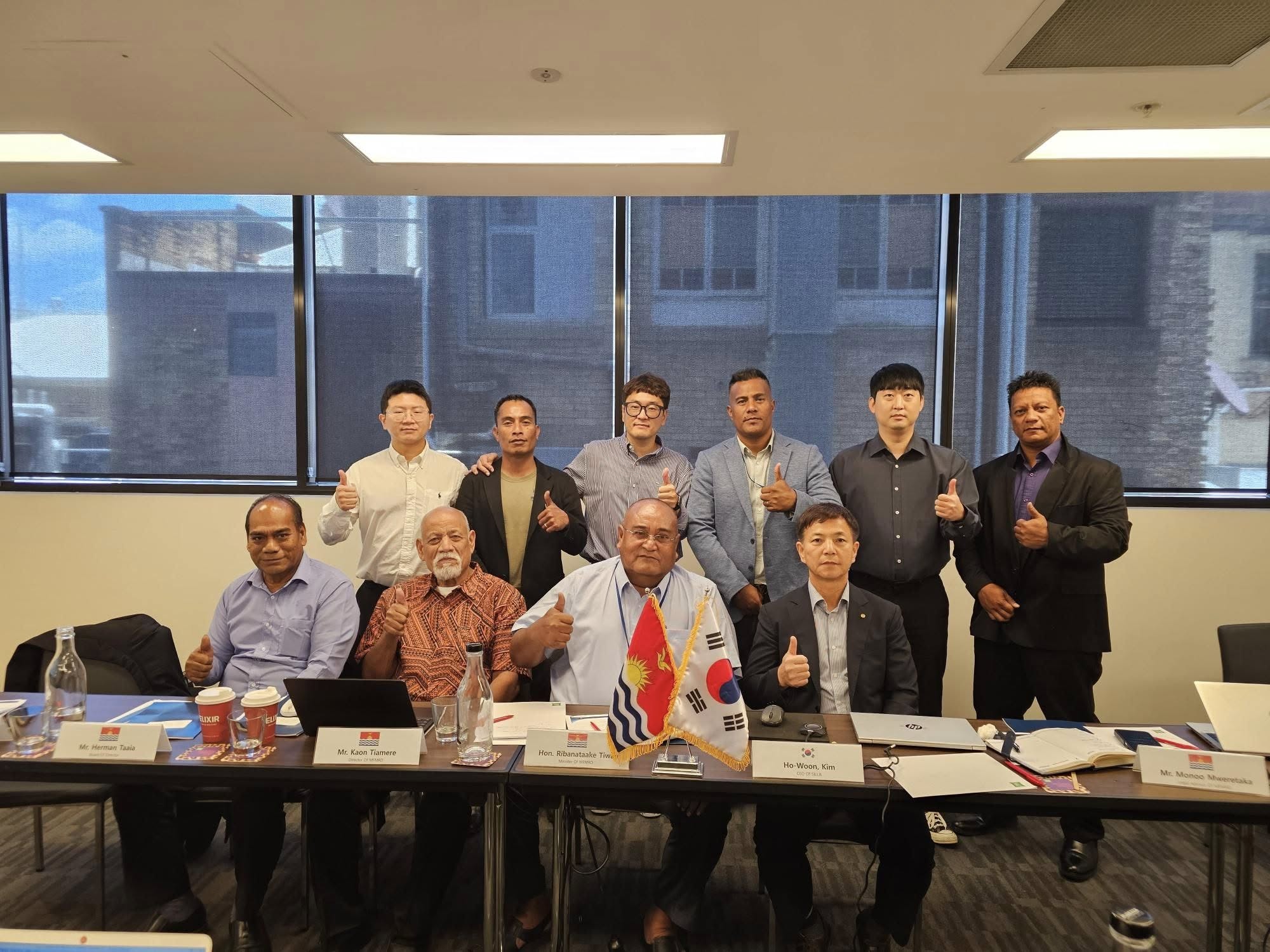 Kiribati and South Korea Strengthen Fishing Partnerships Through Joint Venture Board Meeting