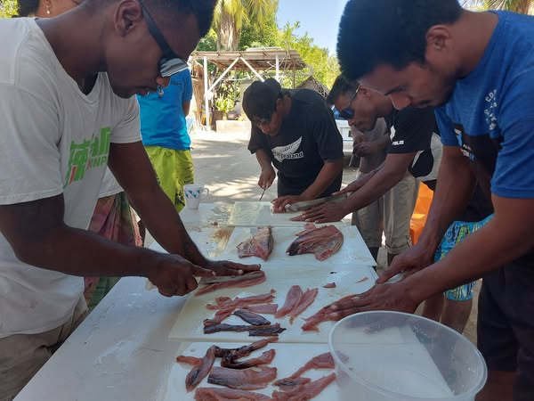 Building Skills and Sustainability: Training on Tuna Processing and SSOPs in North Tarawa