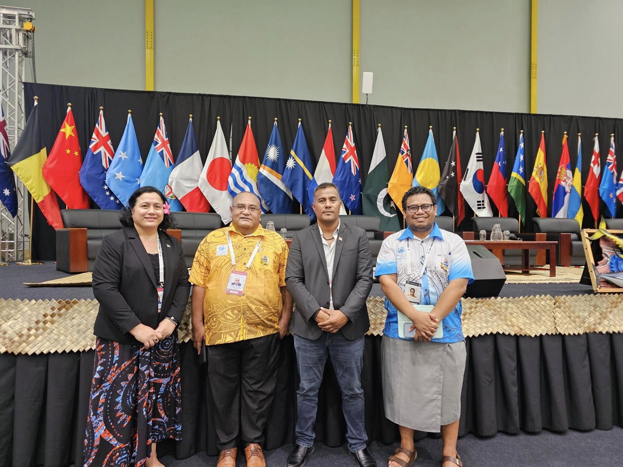 Hon. Minister Tiwau Leads Kiribati Delegation at Pacific High-Level Fisheries Summit
