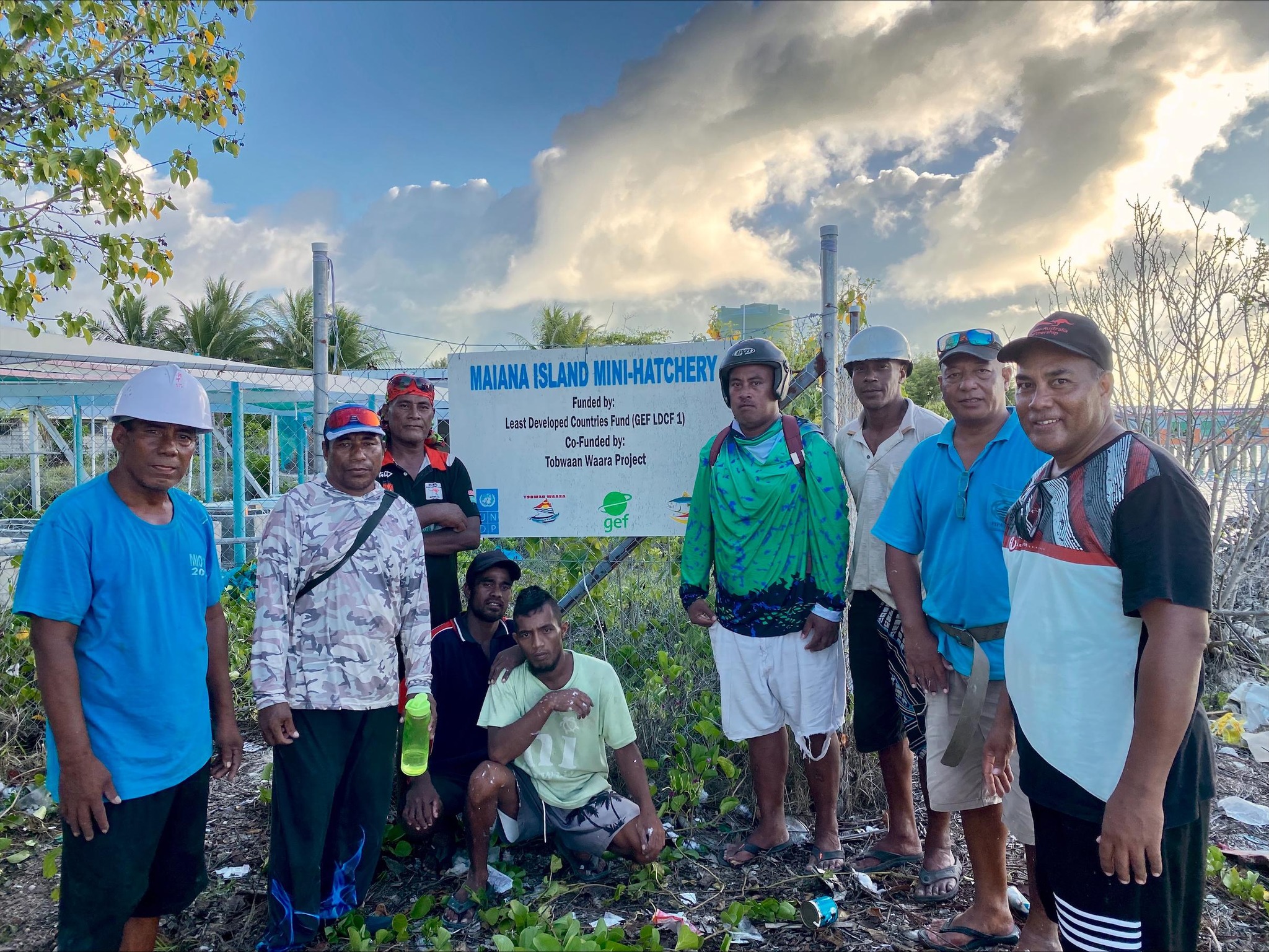 MFOR and EU Support Maiana’s Marine Hatchery Development