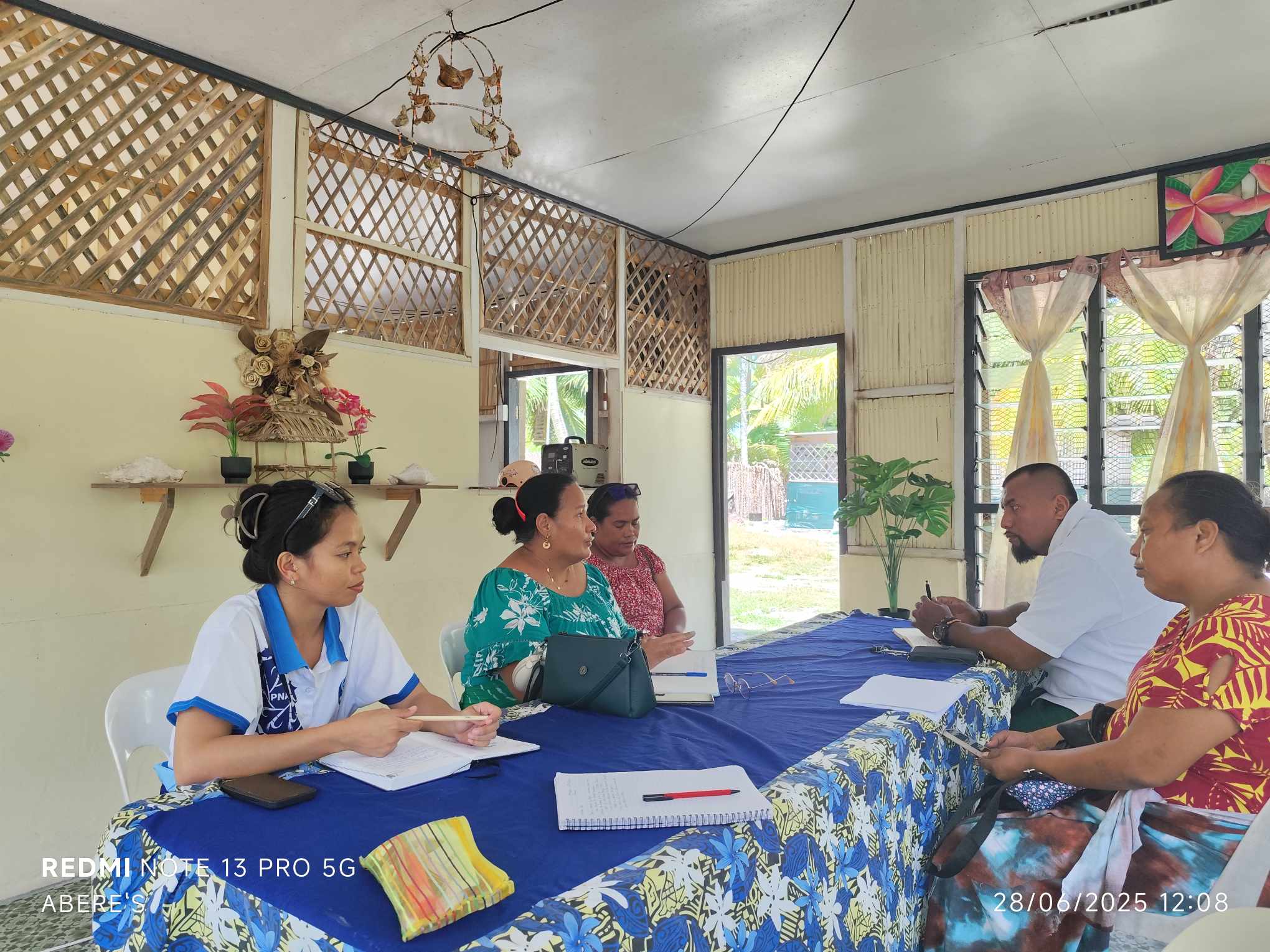 MFOR Conducts Ciguatera Sampling Mission on Abaiang Island