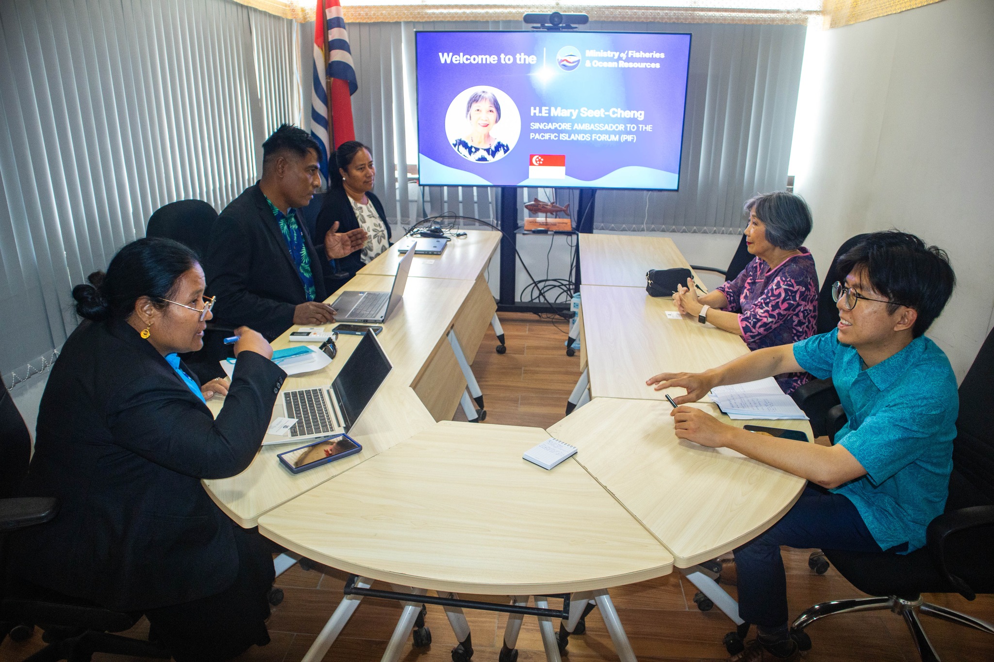 Strengthening Kiribati- Singapore Ties