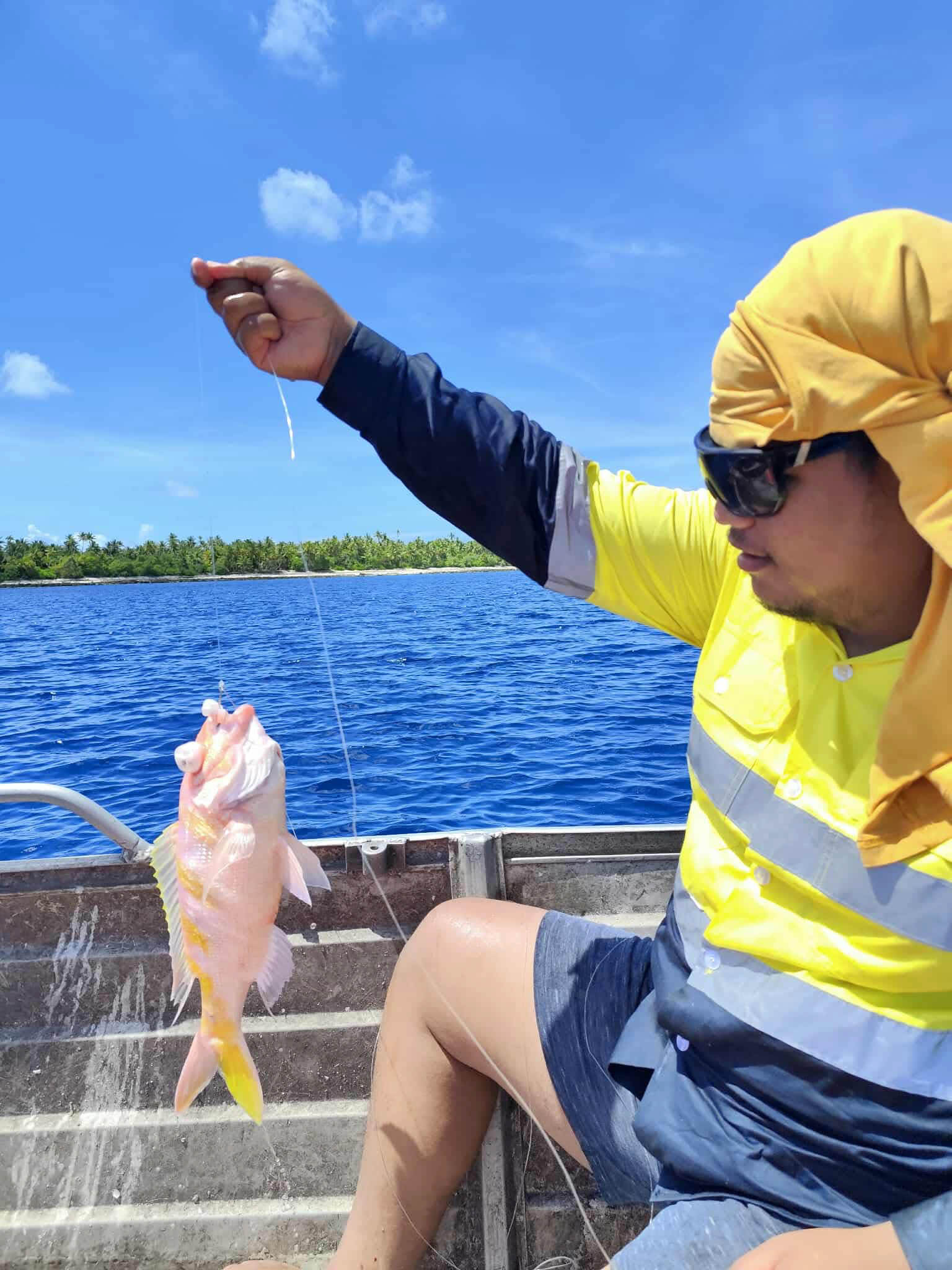 MFOR Conducts Fish Sampling to Address Ciguatera Concerns on Marakei Island