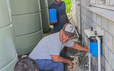 Nonouti Fish Center Water System Upgraded Successfully