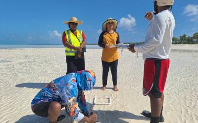 Assessing Marine Habitats for Sustainable Development in Tabiteuea North