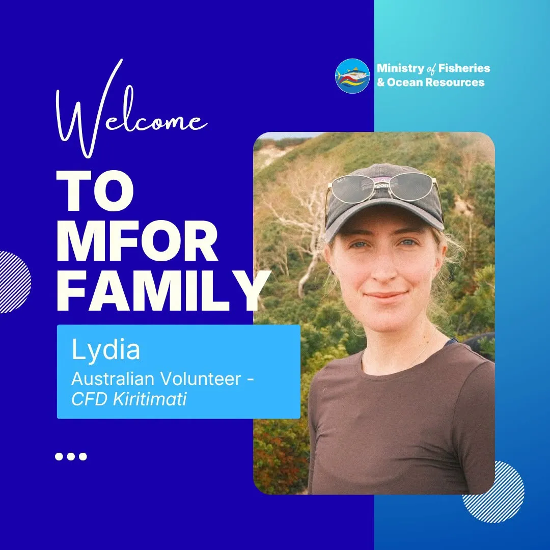 Welcome Lydia to the MFOR Family!
