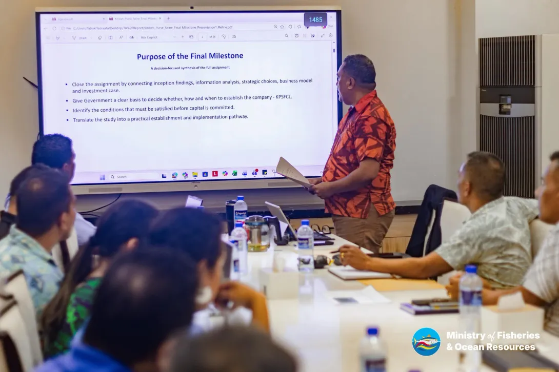 Exploring Kiribati’s Future in Purse Seine Fishing